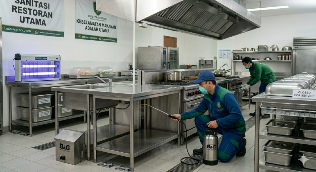jasa pest control restaurant basmi tikus kecoa semut dan basmi hama kontrak kerja